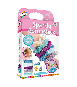 Декорирай сама Бляскави скрънчи ластици снимка