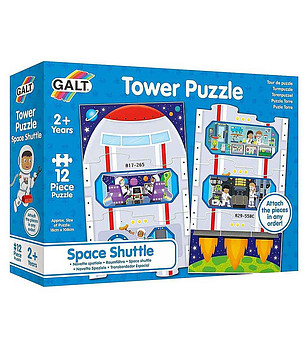 Пъзел - кула Космическа совалка снимка
