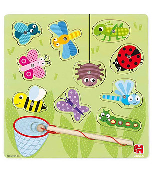 Магнитен пъзел Насекоми снимка