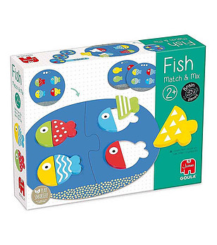 Образователна игра Подреди рибките снимка