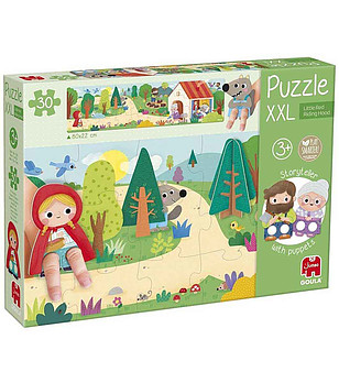 Пъзел 30 XXL части Червената шапчица снимка