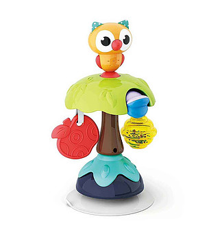 Бебешка активна играчка с вакуум Бухалче снимка