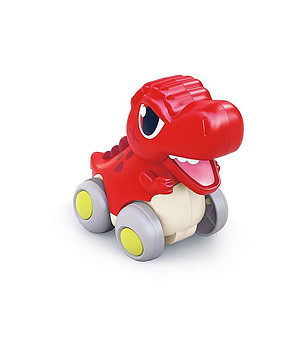 Инерционна играчка Бързият Динозавър червен снимка