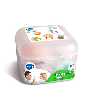 Комплект бебешки гризалки Горски животни снимка