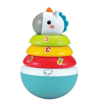 Цветна низанка-невеляшка Еднорог снимка