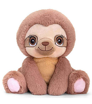 Екологична плюшена играчка Ленивец 25 см снимка