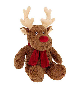 Екологична плюшена играчка Еленчето Рудолф 25 см снимка