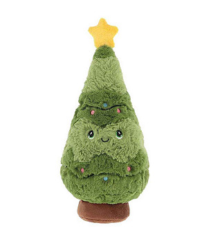 Екологична плюшена играчка Коледна елха 30 см снимка