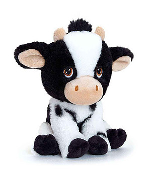 Екологична плюшена играчка Крава 18 см снимка