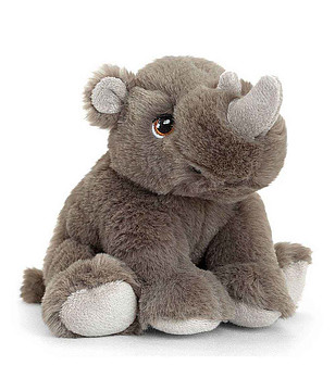 Екологична плюшена играчка Носорог 18 см снимка