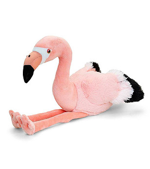 Плюшена играчка Фламинго 18 см снимка