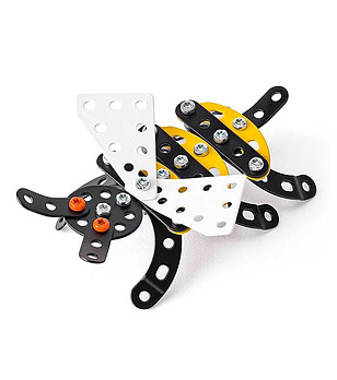 Метален конструктор Mercury - Beetles - Bee 55 части снимка