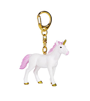 Ключодържател Еднорог розов снимка