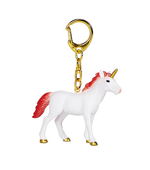 Ключодържател Еднорог червен снимка