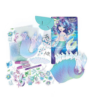 Дизайнерски комплект за рокли Русалка снимка