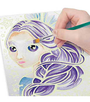 Магически картини с акварелни бои Небулия снимка