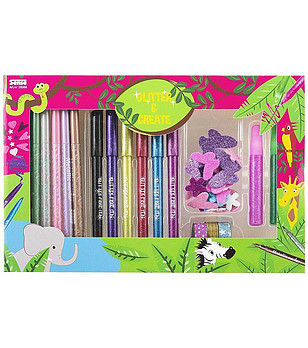 Блестящ творчески комплект за апликации снимка