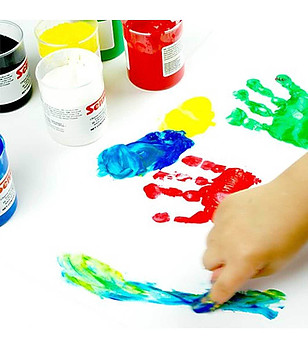 Боички за пръсти - 6 цвята снимка