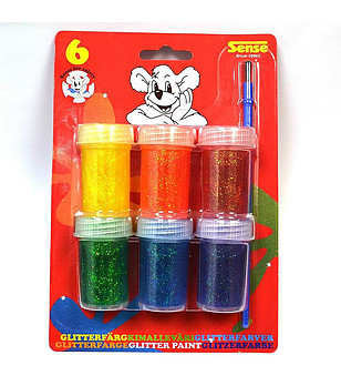 Боички с блясък - 6 броя снимка