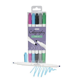 Химикалки за калиграфия, CALLIGRAPHY PENS, двустранни снимка