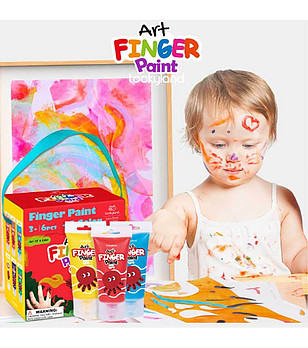 Боички за пръсти 6 цвята снимка