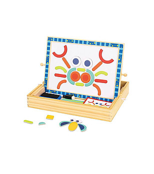 Двустранна магнитна дъска Форми снимка