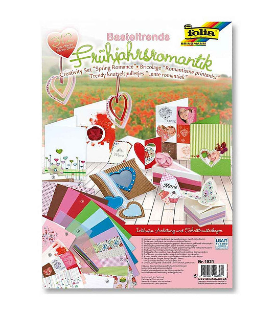 Комплект за апликации и скрапбукинг Романтика снимка