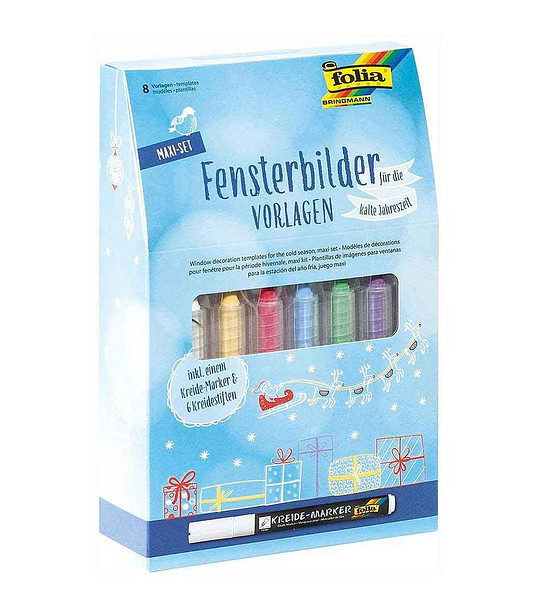 Комплект за декорация на прозорци Зима снимка