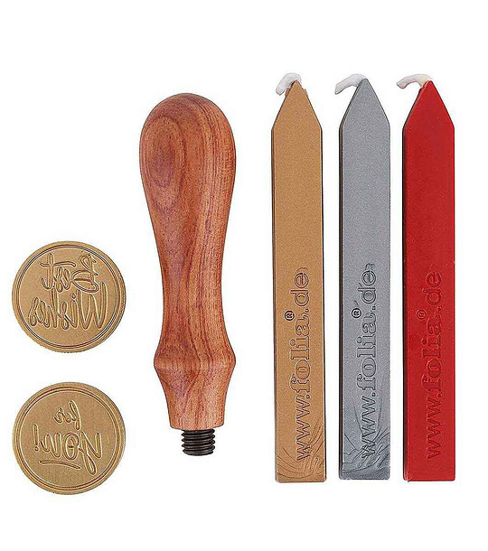 Комплект за изработка на восъчни печати снимка