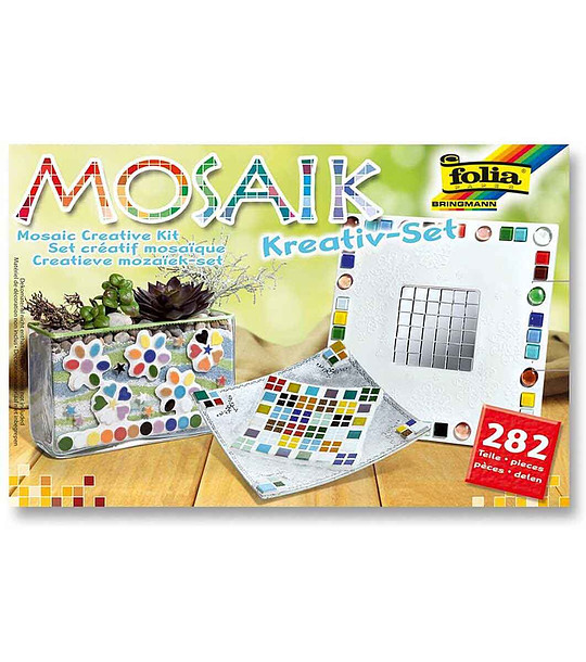 Комплект за изработка на класическа керамична мозайка 282 части снимка