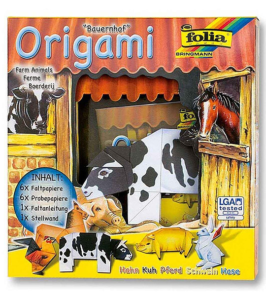 Комплект за оригами Животински свят Ферма снимка