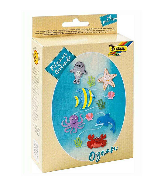 Комплект за шиене с филц Океан снимка