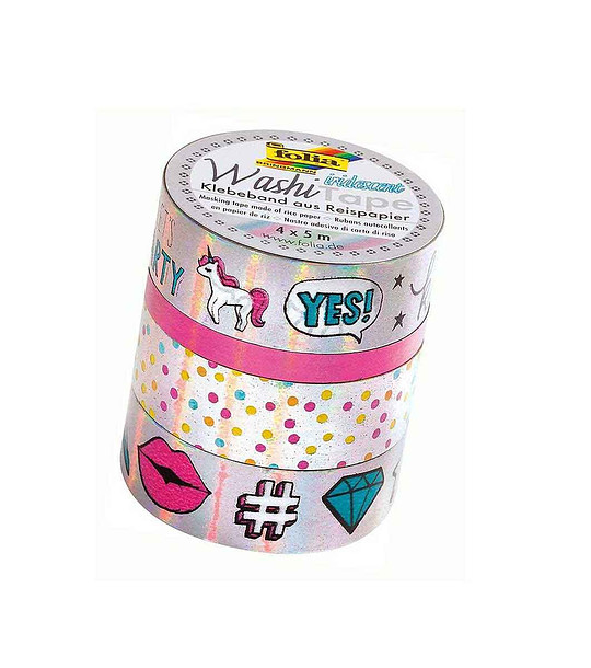 Комплект лепенки за декорации Еднорози3 бр. снимка