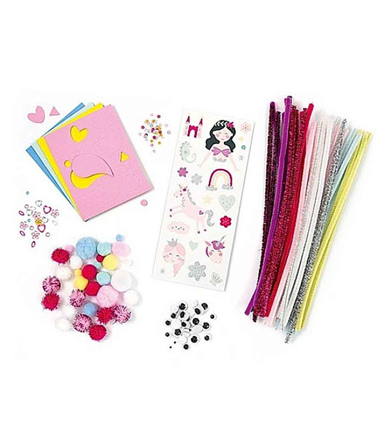 Креативен комплект с крафт материали Еднорог снимка