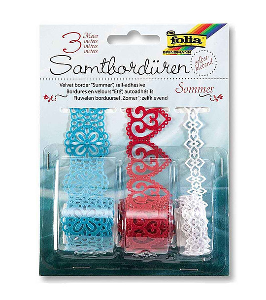 Самозалепващи дантели Лято снимка