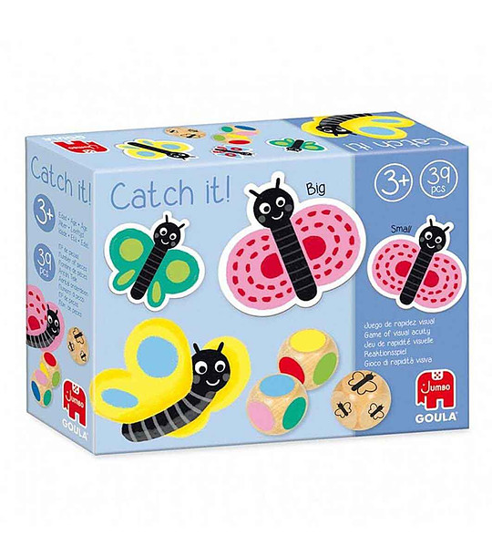 Дървена игра за бързина и наблюдателност Пеперуди снимка