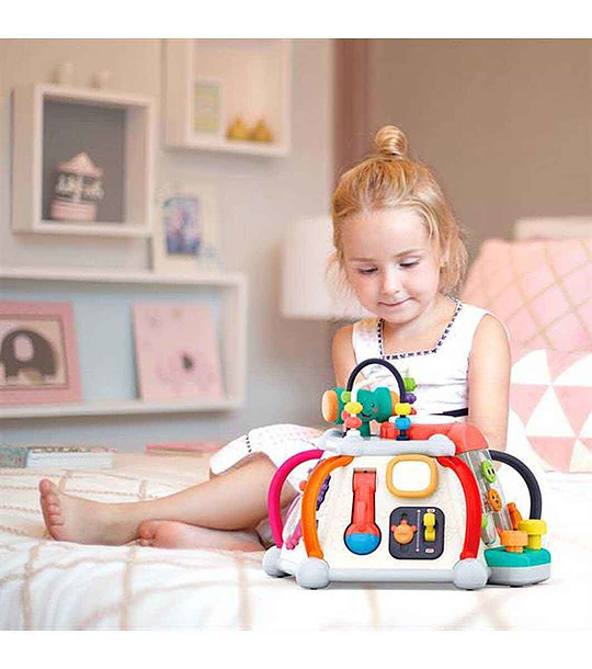 Бебешки интерактивен кът за игра Щастлив детски свят снимка