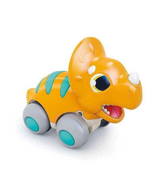 Инерционна играчка Бързият Динозавър жълт снимка