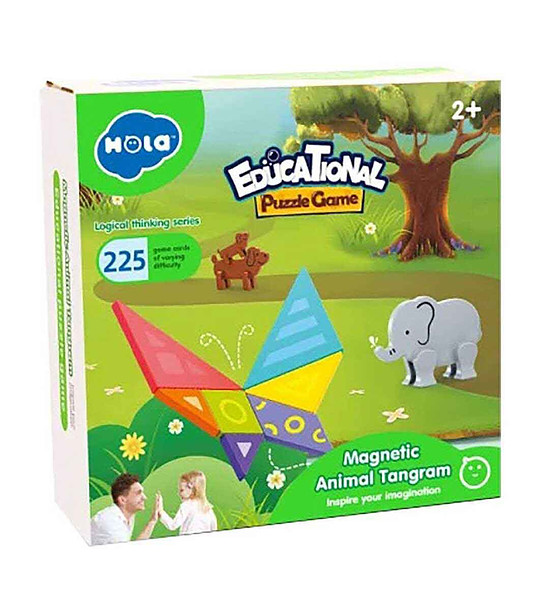 Магнитен танграм  Животни снимка