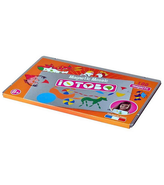 Магнитна мозайка за път в метална кутия 6+ снимка