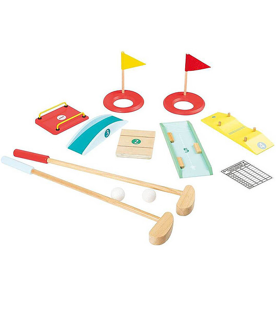 Дървена детска игра Голф снимка