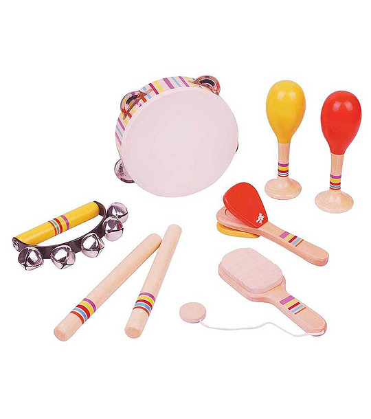 Комплект с музикални инстрyменти 8 бр. снимка