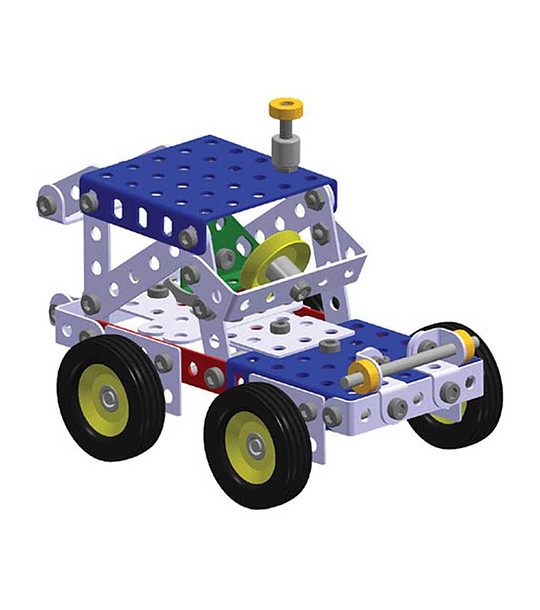 Метален конструктор Merkur 017 Камиони 10 в 1 - 202 части снимка