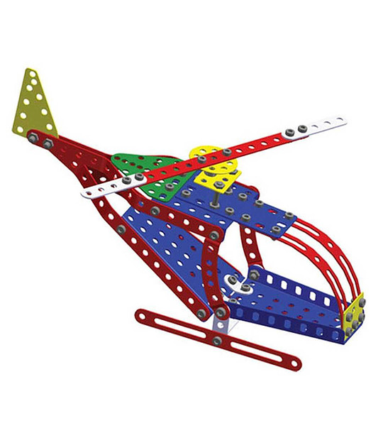 Метален конструктор Merkur 13 Хеликоптер 10 в 1 - 222 части снимка