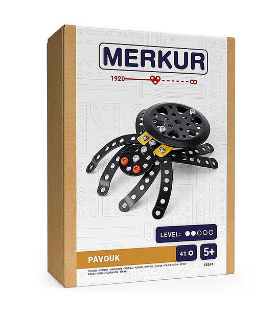 Метален конструктор Паяк 41 части снимка