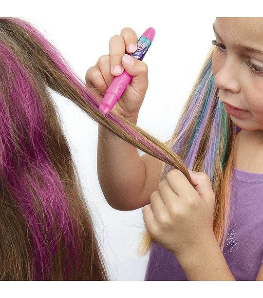 Блестящи тебешири за коса за звездни прически снимка