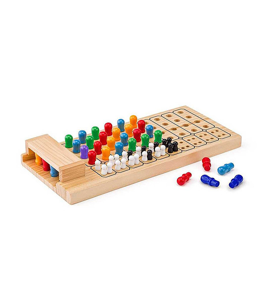 Дървена логическа игра Бикове и крави Popular снимка