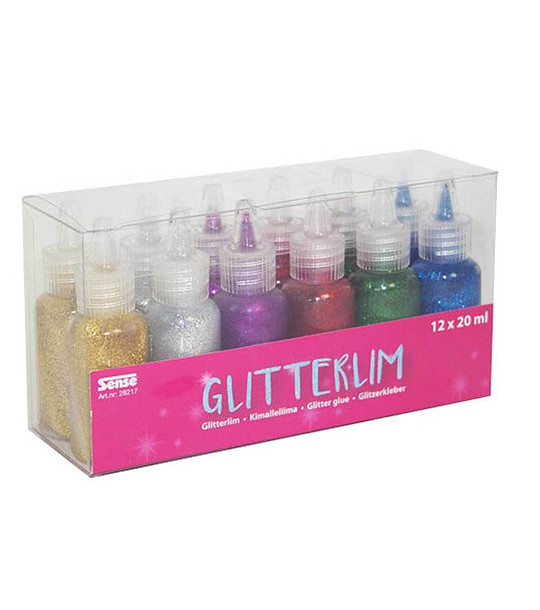 Блестящо лепило 12 бутилки снимка