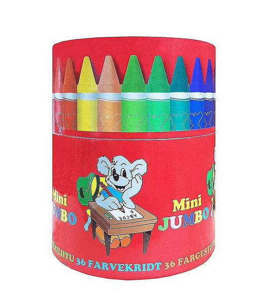 Пастели Джъмбо в буркан 36 броя снимка