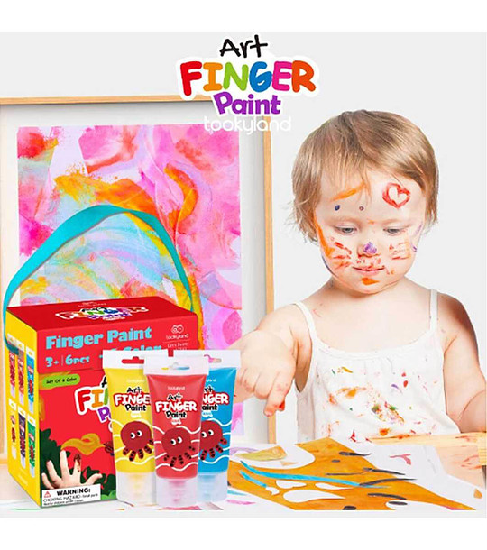 Боички за пръсти 6 цвята снимка